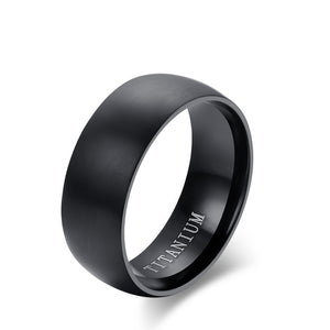 Fashion Men Ring High Quality Black  Wedding Rings For Men And Women