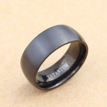 Load image into Gallery viewer, Fashion Men Ring High Quality Black  Wedding Rings For Men And Women