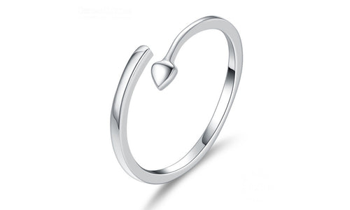 Finger Ring Charming Silver Jewelry Women Rings Adjustable Size