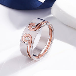 Couple ring Sun Wukong ring tight spell curb two-in-one ring Valentine's Day jewelry