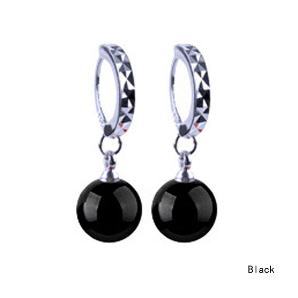 925 Sterling Silver Earrings Natural Agate Earrings Fashion Accessories Earrings