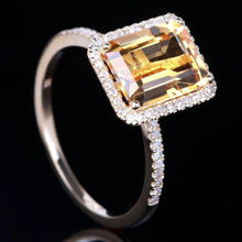 Load image into Gallery viewer, Imple Diamond Ring With A Small Zircon Ring Couple Ring Wedding Gift Ring